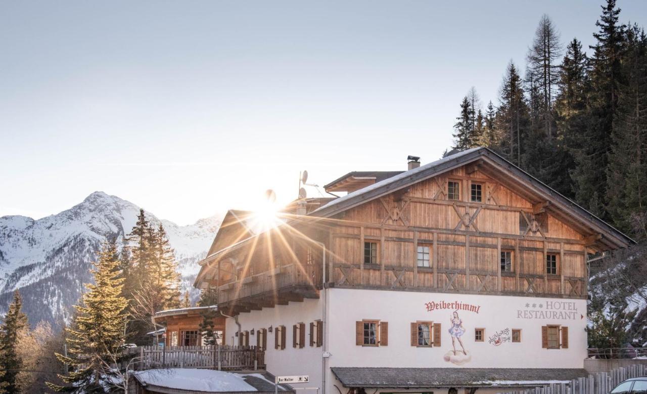 Skihotel Weiberhimmel Ultimo Zewnętrze zdjęcie